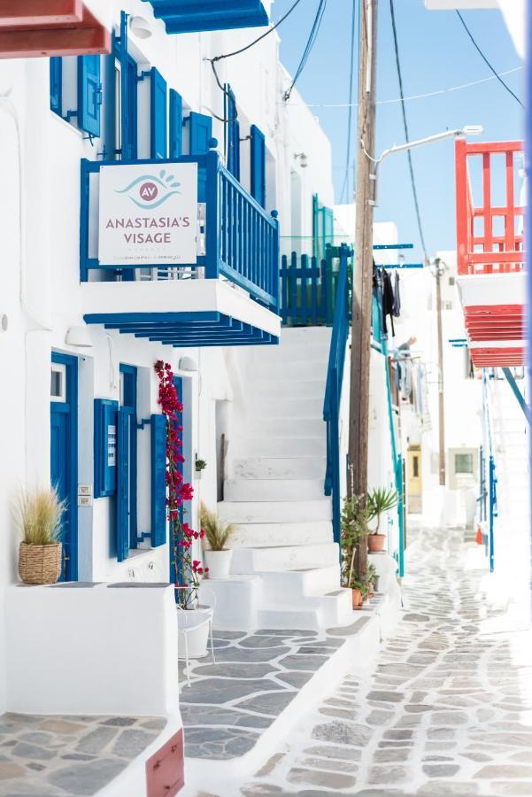 Anastasia'S Visage Stylish Accommodation Rooms City Centre Mykonos Mykonos Town Экстерьер фото